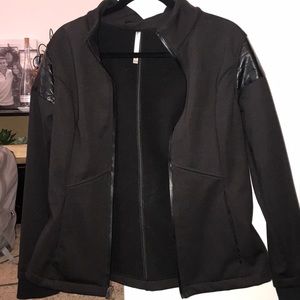 Neoprene athletic jacket